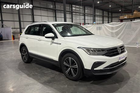 White 2021 Volkswagen Tiguan Wagon 110Tsi Life