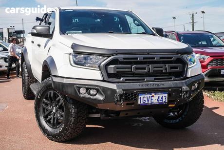 White 2019 Ford Ranger Double Cab Pick Up Raptor 2.0 (4X4)