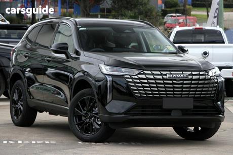 Black 2026 GWM Haval H6 Wagon Ultra Phev (Awd)