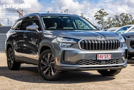 Grey 2026 Skoda Kodiaq Wagon Select Hybrid 5 Seat (Mhev)