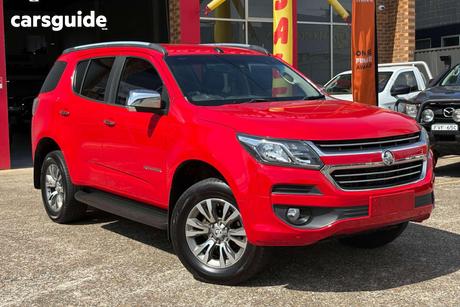 Red 2018 Holden Trailblazer Wagon Ltz (4X4)