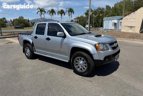 Silver 2009 Holden Colorado Crew Cab Pickup Lx (4X4)