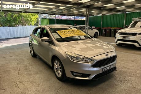 Silver 2016 Ford Focus Hatchback Trend