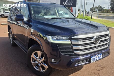 Blue 2023 Toyota Landcruiser Wagon Lc300 Vx (4X4)