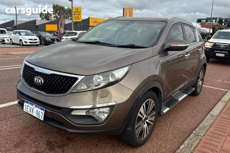 Brown 2015 Kia Sportage Wagon Platinum (Awd)