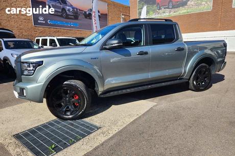Silver 2026 GWM Cannon Alpha Dual Cab Utility Ultra Phev (4X4)