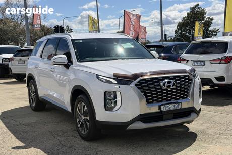 White 2021 Hyundai Palisade Wagon (8 Seat)