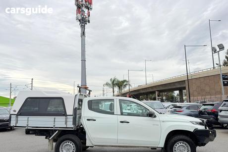 White 2021 Mitsubishi Triton Double Cab Pick Up Glx Adas (4X2)