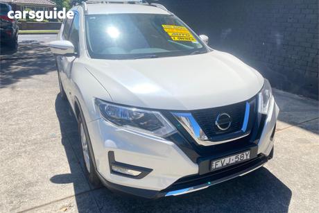 White 2018 Nissan X-Trail Wagon St-L 7 Seat (2Wd)