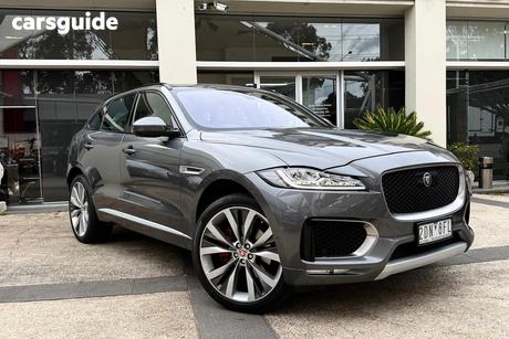 Grey 2017 Jaguar F-Pace Wagon 35T S Awd (280Kw)