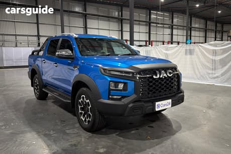 Blue 2024 JAC T9 UTE Dual Cab Pick-up Haven (4X4)