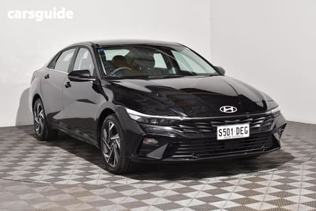 Black 2024 Hyundai I30 Sedan Elite