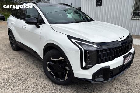 White 2026 Kia Sportage Wagon Gt-Line Hev (Fwd)
