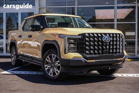 Yellow 2025 LDV Terron 9 Double Cab Pick Up Evolve