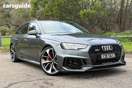 Grey 2018 Audi RS4 Wagon Avant 2.9 Tfsi Tiptronic