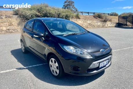 Black 2012 Ford Fiesta Hatchback Cl