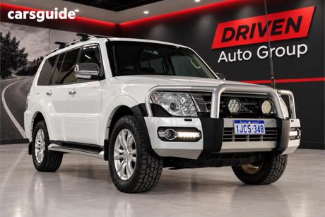 White 2015 Mitsubishi Pajero Wagon Glx Lwb (4X4)