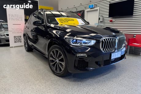 Black 2019 BMW X5 Wagon Xdrive 30D M Sport (5 Seat)