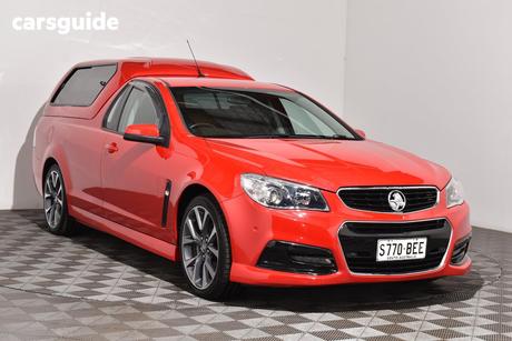 Red 2013 Holden UTE Utility Sv6