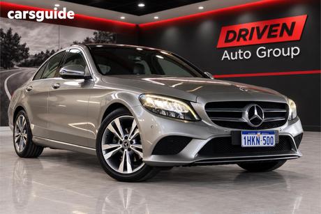 Silver 2019 Mercedes-Benz C200 Sedan Eq (Hybrid)