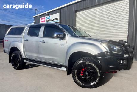 Silver 2017 Isuzu D-MAX Cab Chassis Ex (4X4)