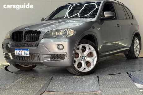 Grey 2009 BMW X5 Wagon Xdrive 35D