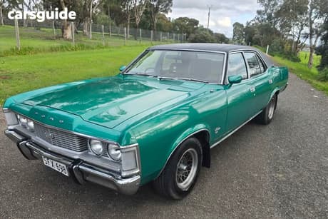Turquoise 1976 Ford Fairlane Sedan 500
