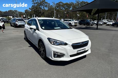 White 2017 Subaru Impreza Hatchback 2.0I-L (Awd)