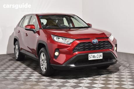 Red 2020 Toyota RAV4 Wagon Gx 2Wd Hybrid