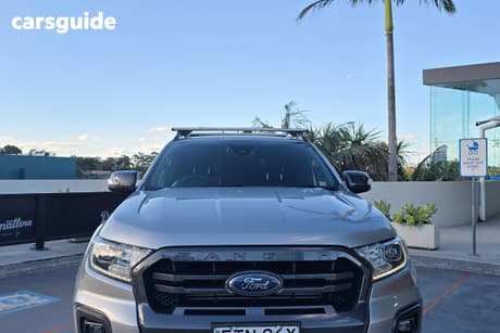 Silver 2022 Ford Ranger Double Cab Pick Up Wildtrak 2.0 (4X4)
