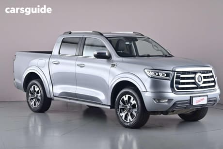 Silver 2021 GWM UTE Dual Cab Utility Cannon-L (4X4)