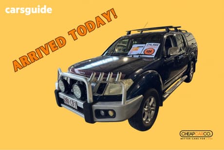 Blue 2012 Nissan Navara Dual Cab Utility St-X 550 (4X4)
