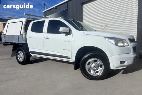 White 2012 Holden Colorado Crew Cab Pickup Lx (4X2)