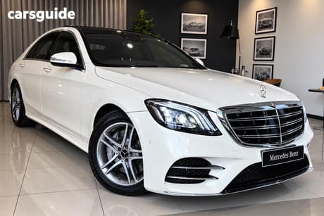 White 2018 Mercedes-Benz S350 Saloon D