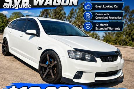 White 2011 Holden Commodore Sportswagon Omega