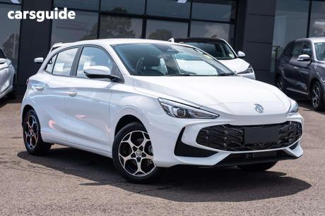 White 2026 MG MG3 Hatchback Essence