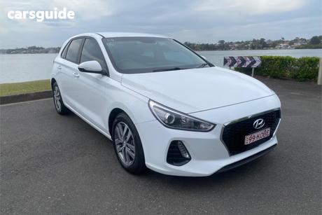 White 2020 Hyundai I30 Hatchback Active