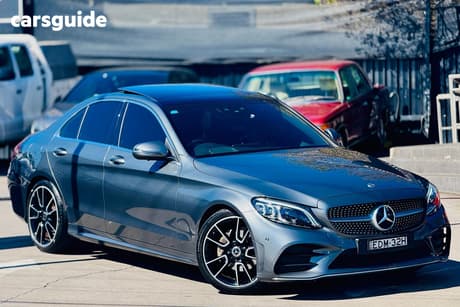 Grey 2018 Mercedes-Benz C200 Sedan Edition C