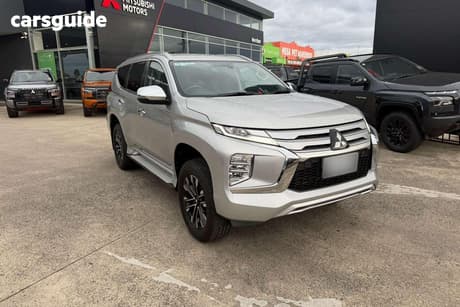 Silver 2023 Mitsubishi Pajero Sport Wagon Gls (4Wd) 7 Seat