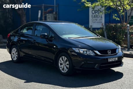 Black 2015 Honda Civic Sedan Vi