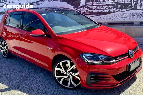 Red 2019 Volkswagen Golf Hatchback Gti