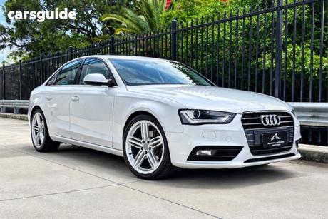 Silver 2013 Audi A4 Sedan 1.8 Tfsi Sport Edition