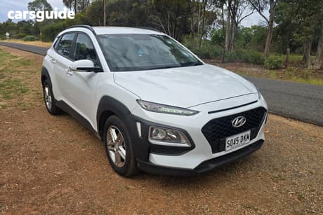 White 2017 Hyundai Kona Wagon Active