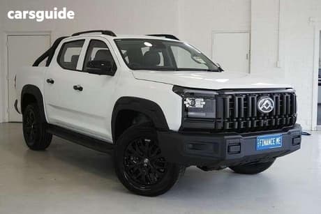 White 2026 LDV T60 Double Cab Utility Max Plus (4X4)