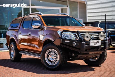 Gold 2018 Nissan Navara Dual Cab Pick-up St-X (4X4) (Leather Trim)