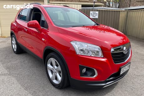 Red 2015 Holden Trax Wagon Ltz