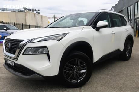 White 2024 Nissan X-Trail Wagon St (4Wd)