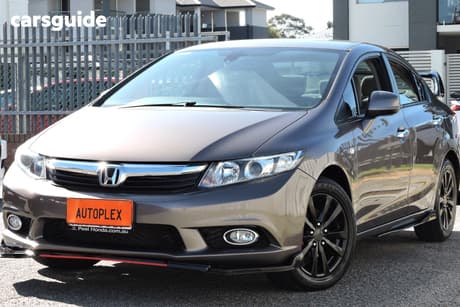 Grey 2012 Honda Civic Sedan Vti-L