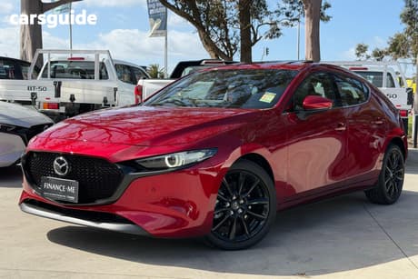 Red 2026 Mazda Mazda3 Hatchback G25 Astina