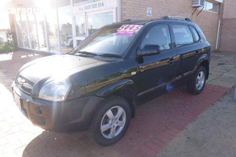 Black 2008 Hyundai Tucson Wagon City Sx